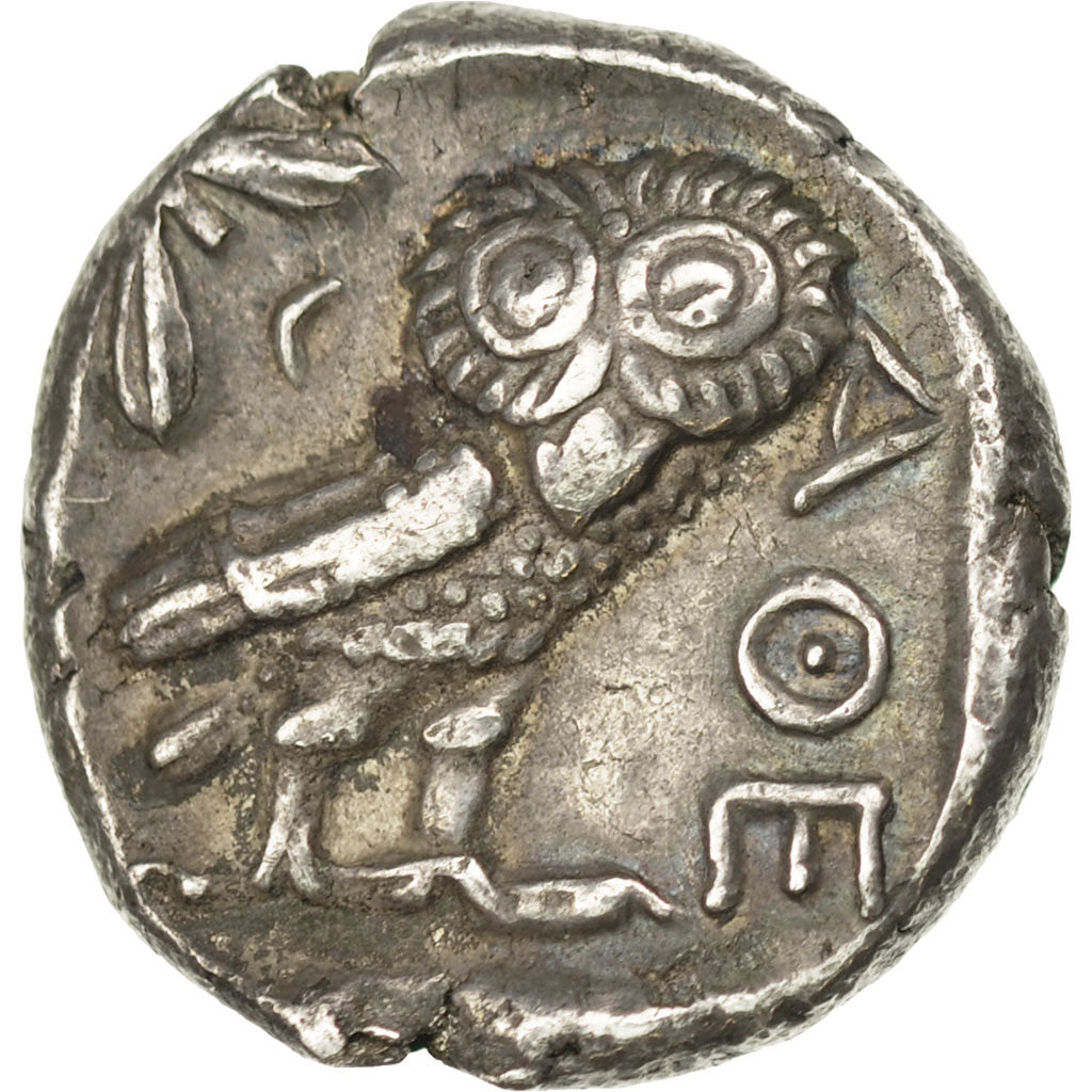 Coin, Attica, Tetradrachm, Athens, AU(55-58), Silver, SNG Cop:63