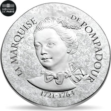 Münze, Frankreich, Monnaie de Paris, 10 Euro, Marquise de Pompadour, 2017