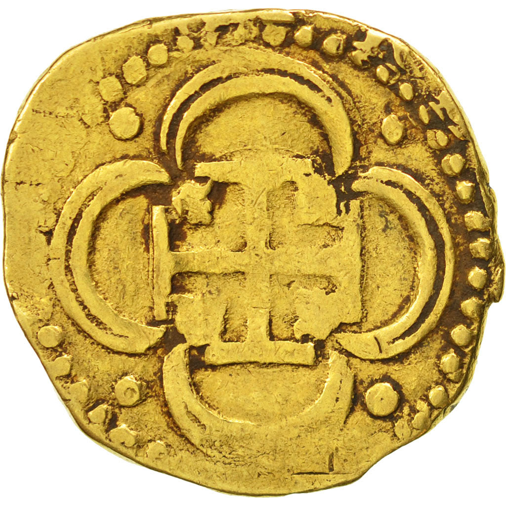 Münze, Spanien, Philippe II, 4 Escudos, 1593, Seville, SS, Gold