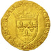 Coin, France, François Ier, Ecu d'or, Paris, AU(50-53), Gold, Duplessy:775