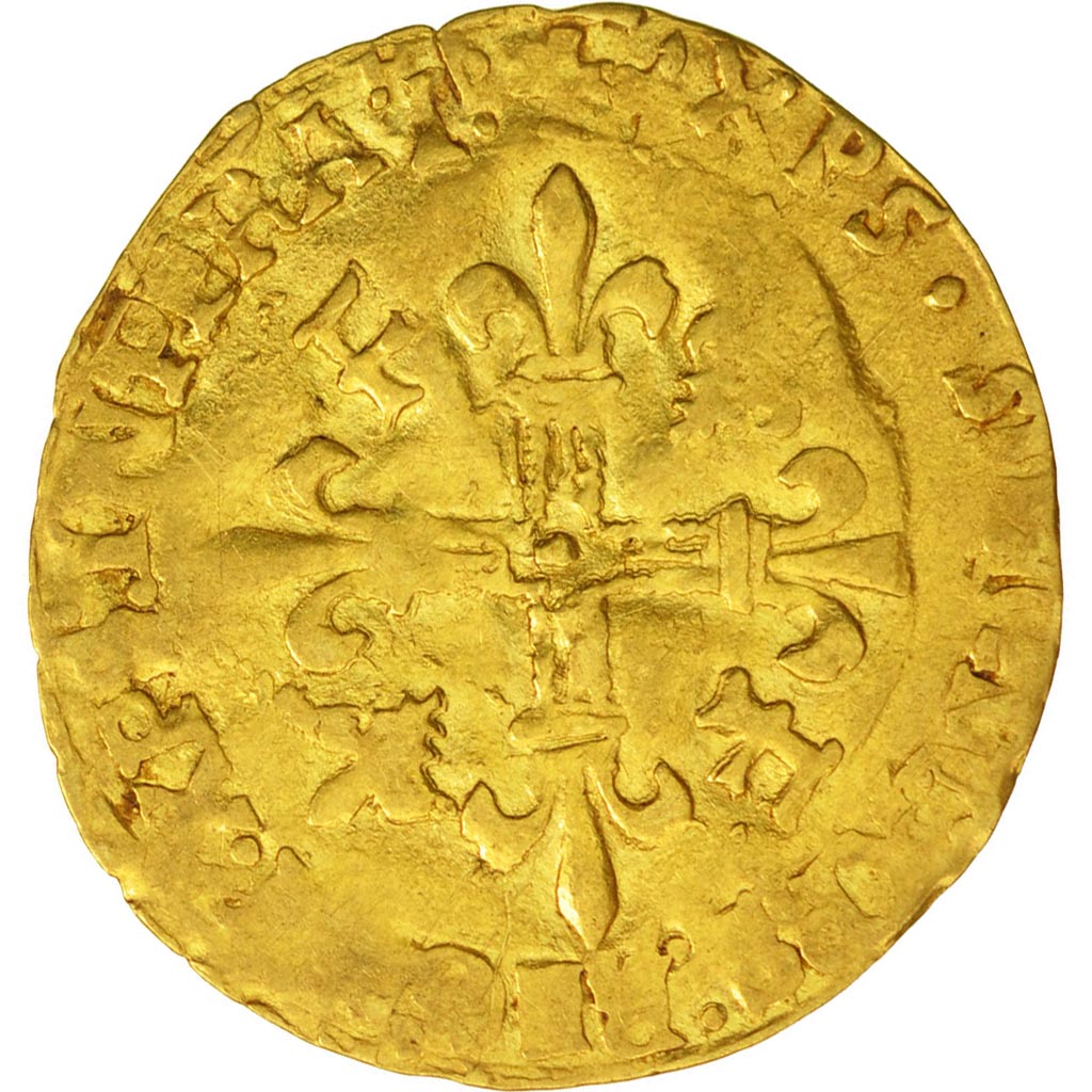 Moneda, Francia, François Ier, Ecu d'or, BC+, Oro, Duplessy:775