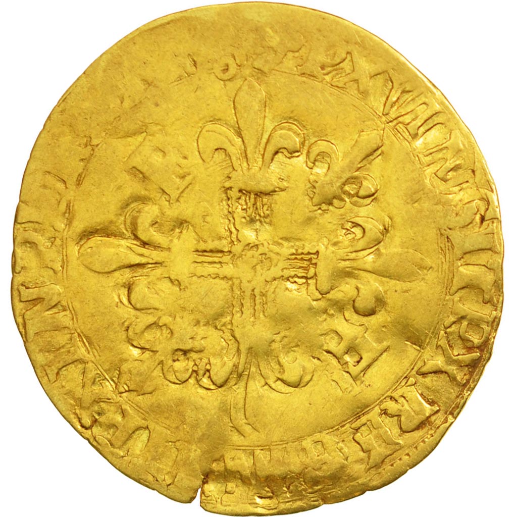 Monnaie, France, François Ier, Ecu d'or, Angers, TB+, Or, Duplessy:775