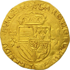 Coin, Spanish Netherlands, BRABANT, Charles Quint, Ecu d'or, 1544, Anvers