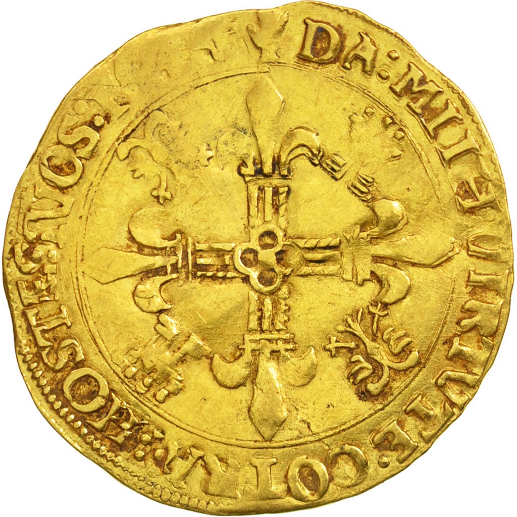 Coin, Spanish Netherlands, BRABANT, Charles Quint, Ecu d'or, 1544, Anvers