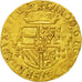 Moneda, Países Bajos españoles, BRABANT, Charles Quint, Ecu d'or, 1554