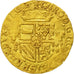 Coin, Spanish Netherlands, BRABANT, Charles Quint, Ecu d'or, 1554, Anvers