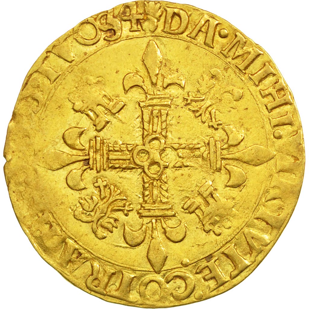 Coin, Spanish Netherlands, BRABANT, Charles Quint, Ecu d'or, 1554, Anvers