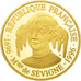 Moneta, Francia, Mme de Sévigné, 500 Francs, 1996, Paris, FDC, Oro, KM:1139