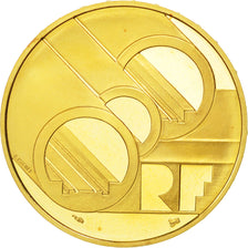 Coin, France, Tunnel sous la Manche, 500 Francs-70 Ecus, 1994, Paris, MS(65-70)
