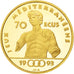Coin, France, Ephèbe d'Agde, 500 Francs-70 Ecus, 1993, Paris, MS(65-70), Gold
