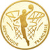 Coin, France, Basket-Ball, 500 Francs, 1991, Paris, MS(65-70), Gold, KM:977