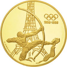 Moneta, Francja, Héraclès, 500 Francs, 1994, Paris, MS(65-70), Złoto