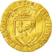 Coin, France, Louis XII, Ecu d'or, Undated, EF(40-45), Gold, Duplessy:647