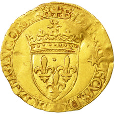 Francia, François Ier, Ecu d'or, Bayonne, MB+, Oro, Duplessy:775