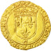 Coin, France, François Ier, Ecu d'or, Gênes, AU(50-53), Gold, Duplessy:771A