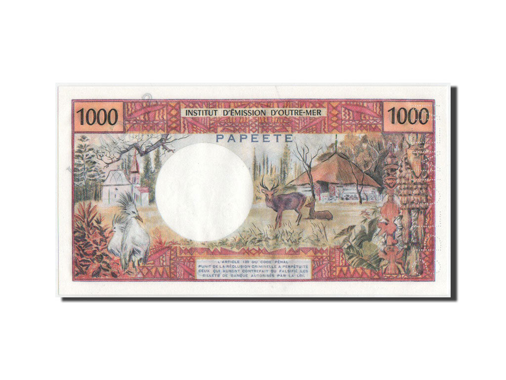Banconote, Tahiti, 1000 Francs, 1983, KM:27c, FDS