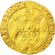 Coin, France, Louis XII, Ecu d'or, Undated, Gênes, VF(20-25), Gold