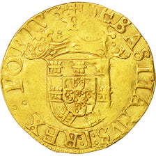 Moneta, Portogallo, Sebastião, Cruzado (500 Reis), Undated, Lisbon, BB, Oro