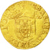 Coin, Portugal, Sebastião, Cruzado (500 Reis), Undated, Lisbon, EF(40-45), Gold