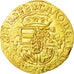 Coin, Spanish Netherlands, BRABANT, Charles Quint, Ecu d'or, 1554, Anvers