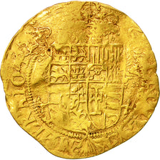 ITALIAN STATES, Carlo V, Scudo, Naples, F(12-15), Gold