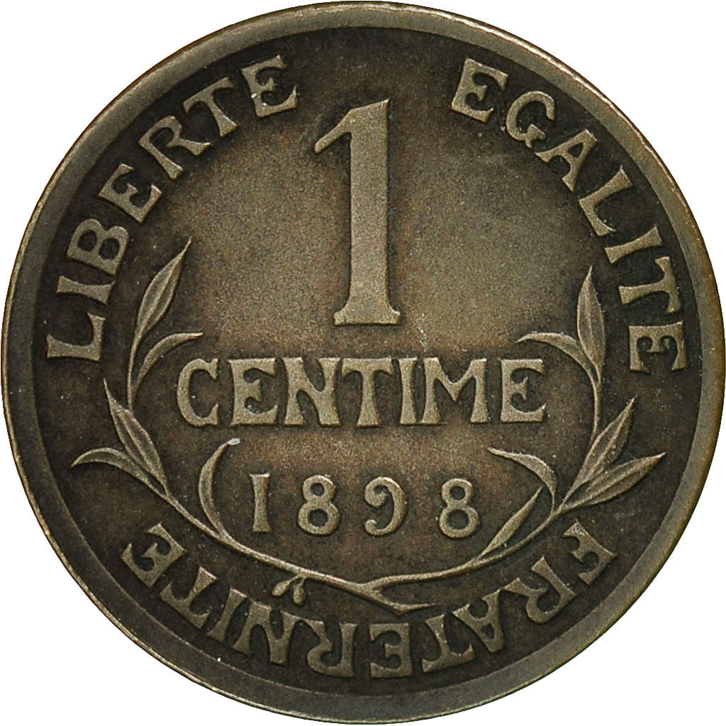 Coin, France, Dupuis, Centime, 1898, Paris, AU(55-58), Bronze, KM:840