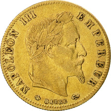 France, Napoleon III, 5 Francs, 1865, Paris, TTB, Or, KM:803.1