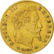 France, Napoleon III, 5 Francs, 1868, Strasbourg, EF(40-45)