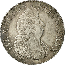 France, Louis XIV, Écu aux palmes, Ecu, 1695, Paris, TTB, Argent, KM:298.1