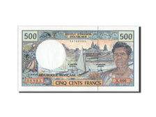 Biljet, Franse Gebieden in de Stille Oceaan, 500 Francs, 1995, KM:1b, NIEUW