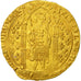 Moneda, Francia, Charles V, Franc à pied, MBC, Oro, Duplessy:360