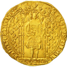 France, Charles V, Franc à pied, AU(50-53), Gold, Duplessy:360