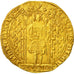 France, Charles V, Franc à pied, AU(50-53), Gold, Duplessy:360