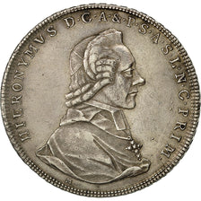 AUSTRIAN STATES, SALZBURG, Hieronymus, Thaler, 1785, AU(50-53), Silver, KM:435