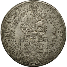 Monnaie, AUSTRIAN STATES, SALZBURG, Johann Ernst, Thaler, 1696, TTB+, Argent