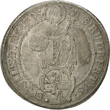 Monnaie, AUSTRIAN STATES, SALZBURG, Johann Ernst, Thaler, 1705, TTB+, Argent