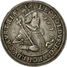 Coin, Austria, Leopold, Thaler, 1630, Hall, AU(50-53), Silver, KM:629.2