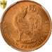 Cameroun, 50 Centimes, 1943, Pretoria, PCGS, MS66RD, FDC, Bronze, KM:6, Gradée