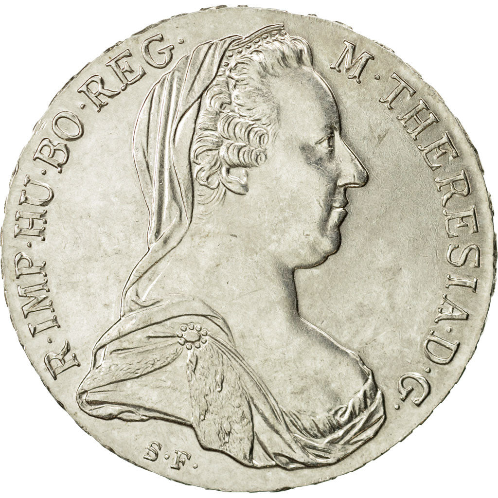 Coin, Austria, Joseph II, Thaler, 1780, Vienne, MS(60-62), Silver, KM:T1