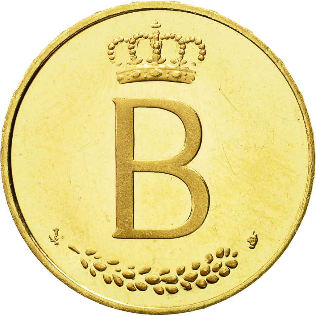 Belgium, Medal, Belgique, Baudouin I, 1976, MS(65-70), Gold