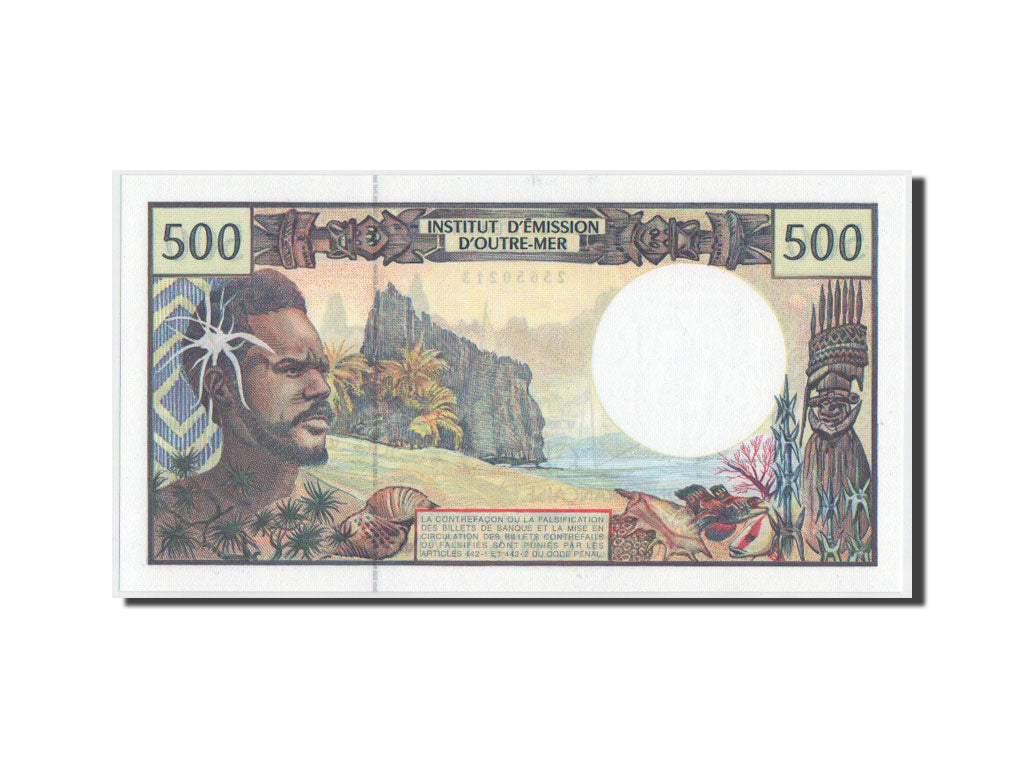 Banknote, French Pacific Territories, 500 Francs, 2003, KM:1b, UNC(65-70)