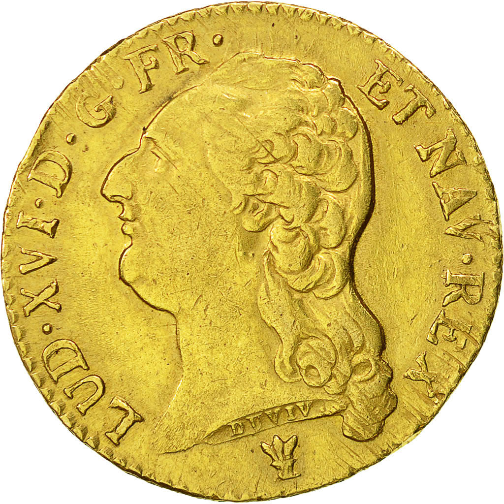 Coin, France, Louis XVI, Louis d'or à la tête nue, Louis d'Or, 1786, Limoges