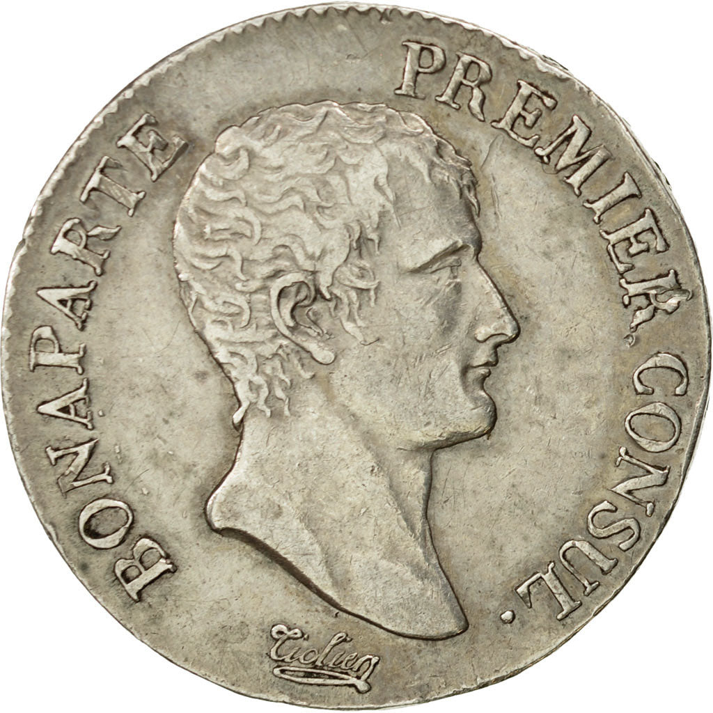 Coin, France, Napoléon I, 2 Francs, An 12 (1804), Lyons, EF(40-45), Silver