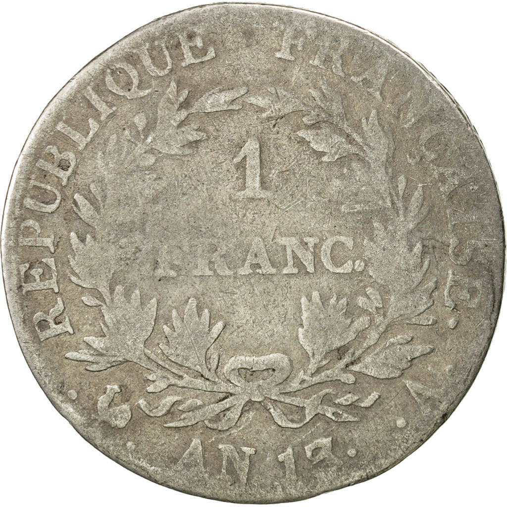 Coin, France, Napoléon I, Franc, AN 13, Paris, F(12-15), Silver, KM:656.1