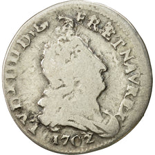 Moneta, Francia, Louis XIV, 5 Sols aux insignes, 5 Sols, 1/16 ECU, 1702, Rennes
