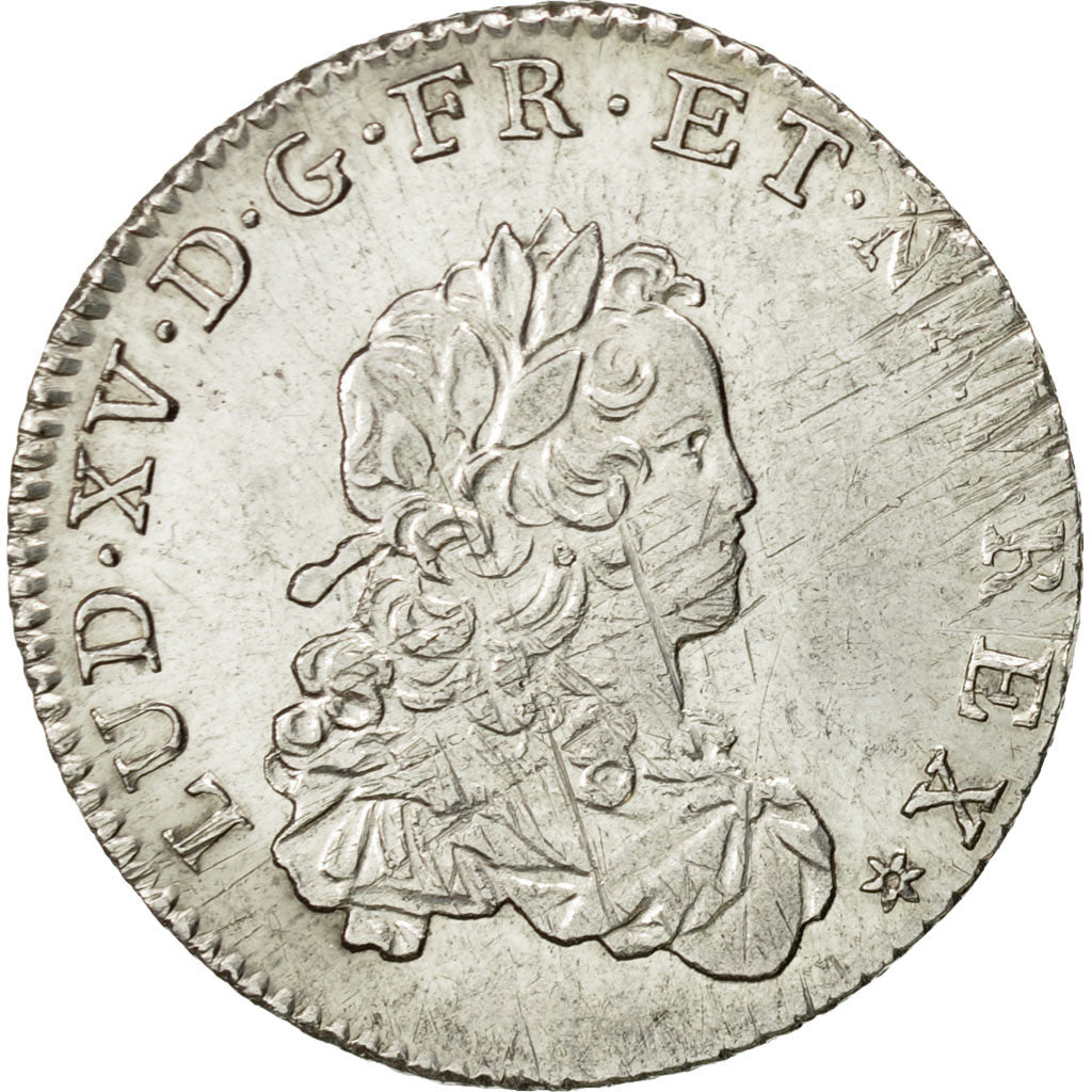 Münze, Frankreich, Louis XV, 1/3 Écu de France, 1/3 Ecu, 1721, Caen, SS+