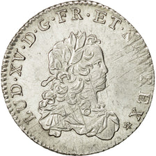 Münze, Frankreich, Louis XV, 1/3 Écu de France, 1/3 Ecu, 1721, Caen, SS+