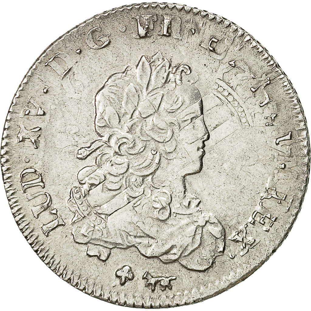 Moneta, Francia, Louis XV, 1/3 Écu de France, 1/3 Ecu, 1720, Paris, BB