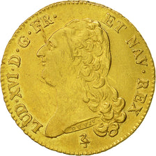 Frankreich, Louis XVI, Double louis d'or à la tête nue, 1786, Paris, KM:592.1