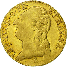 Moneta, Francia, Louis XVI, Louis d'or à la tête nue, Louis d'Or, 1786, Paris